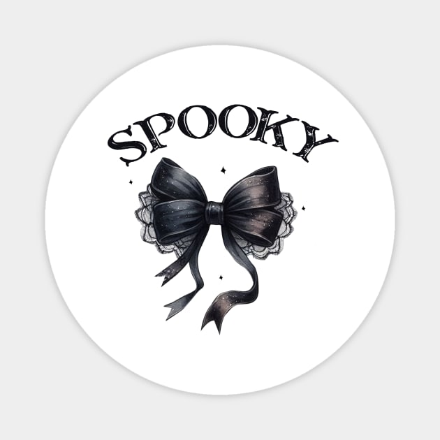 Spooky Bow for Halloween Magnet by Teresa's Store 1